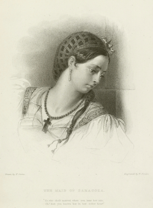 The Maid of Saragoza (engraving)