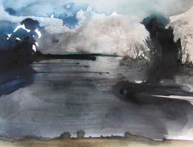 Frizinghall, 2014 (watercolour)