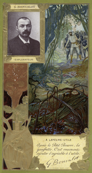 Gabriel Bonvalot, French explorer (chromolitho)