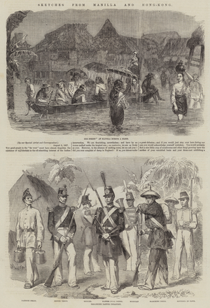 Sketches from Manilla and Hong-Kong (engraving)