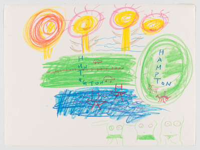 Untitled (The Hamptons), 1997 (pastel on paper)