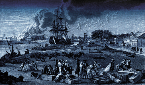 French port of Rochefort: