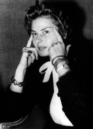 Actress Ingrid Bergman in 1954 (photo)