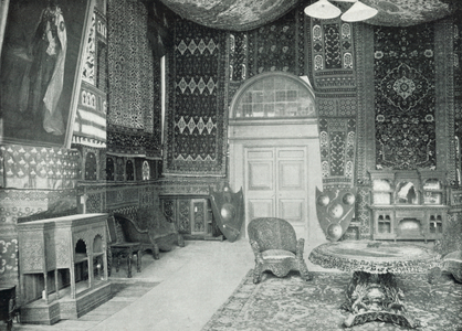Imperial Institute, the British India Conference Room (b/w photo)