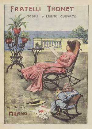 Thonet Brothers (colour litho)