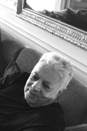 Portrait of Enrico Macias, 2011 (b/w photo)