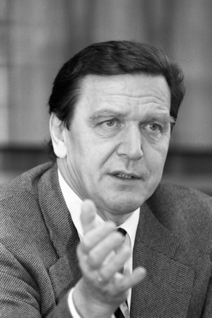 Gerhard Schröder (Germany SPD Minister-President of Lower Saxony)..., 1993 (photo)