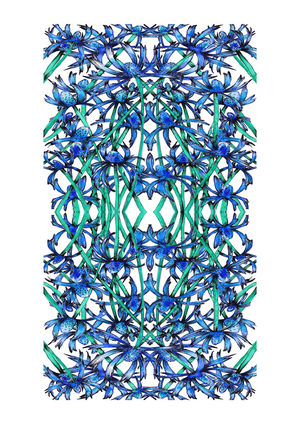 Cornflowers, 2020 (watercolour, ink)