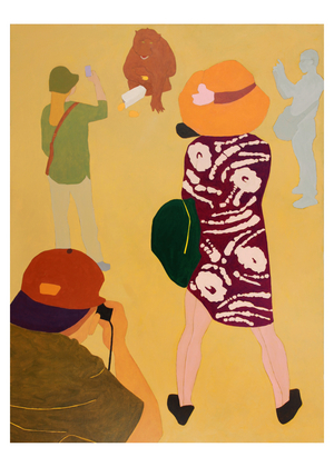 The Mango Thief, 2015 (oil on canvas)