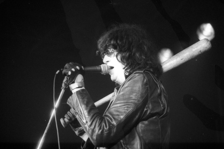 Joey Ramone in concert (photo)