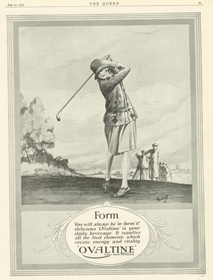Ovaltine Magazine, advert, UK, 1930s