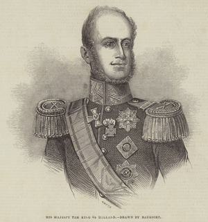 His Majesty the King of Holland (engraving)