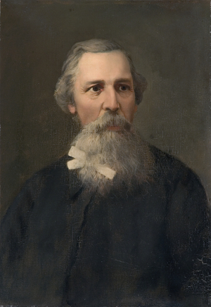 Reverend John Henry Hughes, Ieuan o Leyn (oil on canvas)