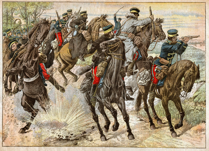 Battle of Mukden, 1905 (print)