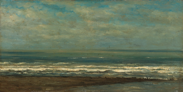 Seascape near Heijst, c.1868 (oil on canvas)