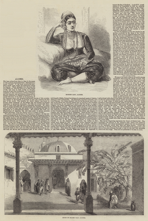 Sketches of Algiers (engraving)
