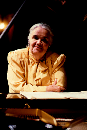Tatiana Nikolaieva Russian pianist -1924 1993. Paris - 1989
