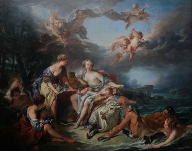 The Rape of Europa, 1747 (oil on canvas)