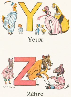 Y Z: Eyes, Zebra