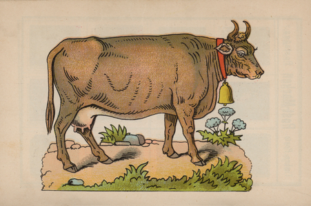 Page from the Magical Book (colour litho)