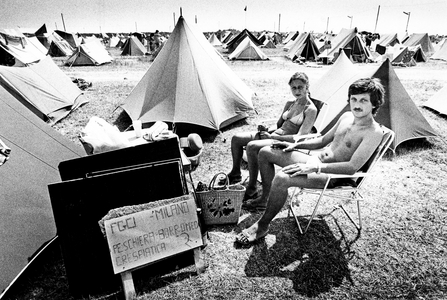 Fgci Summer Camp, Camping In Ravenna, 1975 (photo)