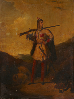 Frederick, Viscount Castlereagh, later 4th Marquess of Londonderry (1805-1872), wearing hunting costume