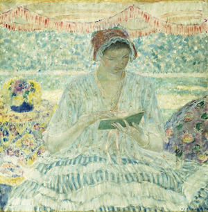Summer Reading, 1902 (oil on canvas)