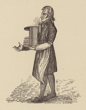 James Sharp England, the Flying Pieman (engraving)
