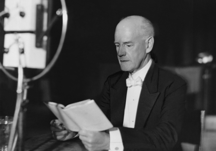 John Galsworthy (b/w photo)