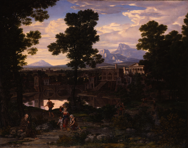 Italian Landscape, c.1805 (oil on canvas)