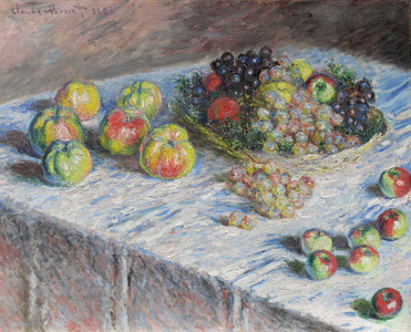 Apples and Grapes, 1880 (oil on canvas)