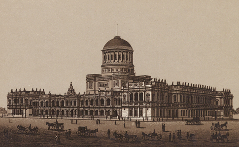 Melbourne, Australia: New Law Courts (litho)