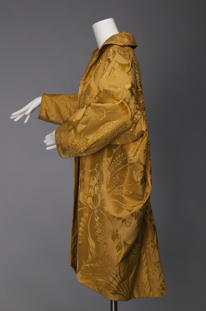 Coat, 1958 (side view), Silk damask, Charles James, U.S.A.