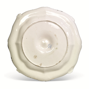 A Vincennes Two-Handled Circular Tureen, Cover & Stand, c.1750 (porcelain)