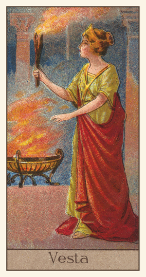 Vesta (colour litho)