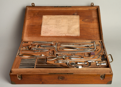 Antique medical equipment.