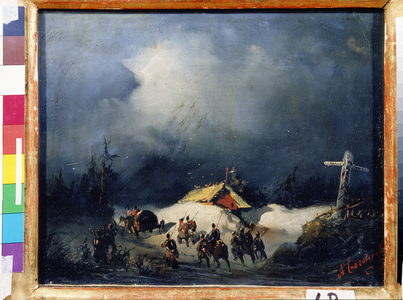 Decembrist Exiles in Finland, 1825 (oil on canvas)