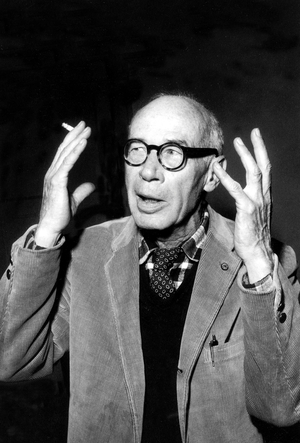 Henry Miller (1891-1980) here in Paris on April 12, 1960 (photo)