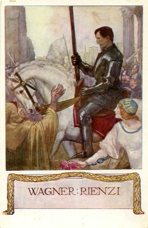 Rienzi by Wagner - illustration