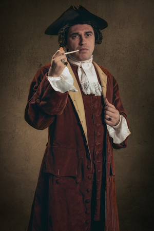 Living History Portraits: Portrait of an Italian nobleman of 1770 (photo)