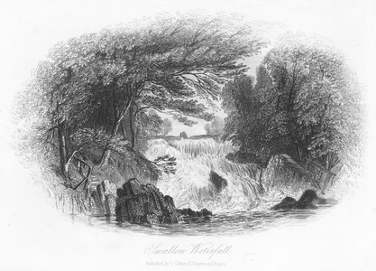 Swallow Waterfall (engraving)