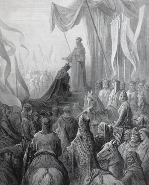 The crusades were a series of religious wars in western Asia and Europe