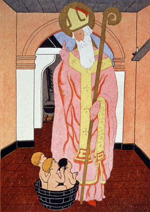 Saint Nicolas, 1940 (illustration)