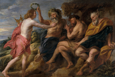 Apollo as Victor over Pan, 1637 (oil on canvas)