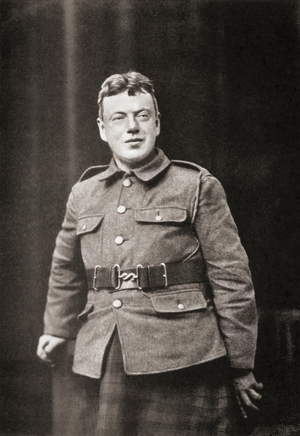 Cecil Chesterton, English journalist and newspaper editor, from The Chestertons by Mrs. Cecil Chesterton, pub. London, 1941