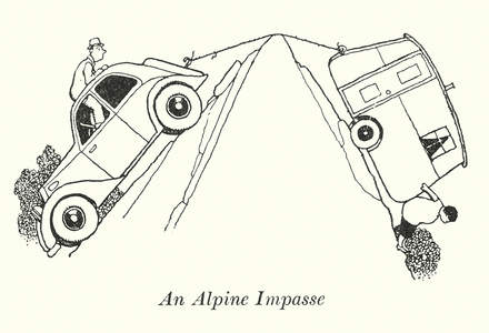 An Alpine Impasse (litho)