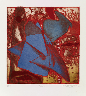 Totem, 1978 (etching)