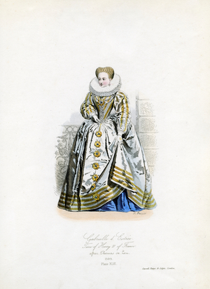 Gabrielle d'Estrées, 1595