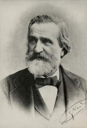 Portrait de Guiseppe Verdi  (photo)