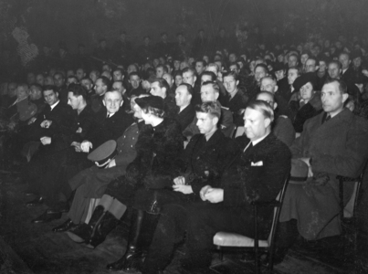 Oslo, 1941116 Meeting in the Film Theater ..., 1941 (photo)
